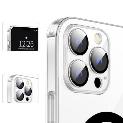 Valenta Tempered Glass Back Cover MagSafe Case Apple iPhone 14 Pro Max Clear