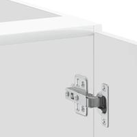 Keuken onderkast "Porto" bewerkt hout hoogglans wit - thumbnail