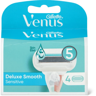 Gillette Gillette Venus Sensitive Extra Glad Scheermesjes - 4 Stuks