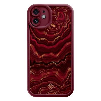 iPhone 11 rode case - Agate rood iPhone 11 rode case - Agate rood