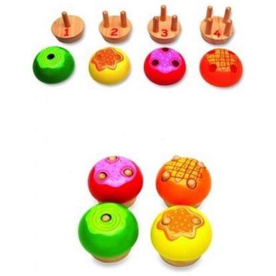 Pintoy P07511 Houten Cake Puzzel Pintoy P07511 Houten Cake Puzzel