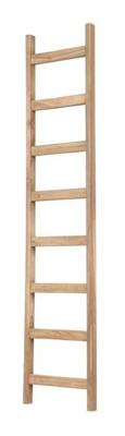 MUST Living Ladder 'Steps' Teakhout, 180cm, kleur Naturel MUST Living Ladder 'Steps' Teakhout, 180cm, kleur Naturel