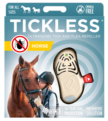 Tickless Horse Beige minimaal 6 maanden bescherming Tickless Horse Beige minimaal 6 maanden bescherming