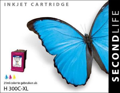 Kangaro SL-11111078 Cartridge SecondLife HP 300 XL Kleur