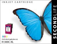 Kangaro SL-11111078 Cartridge SecondLife HP 300 XL Kleur - thumbnail