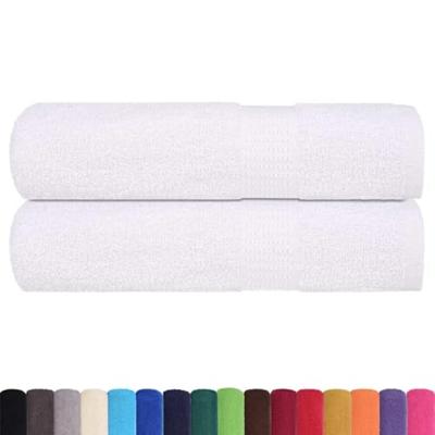 VidaXL Douchehanddoeken frogn 2 st 70x140 cm 360 g/m² wit VidaXL Douchehanddoeken frogn 2 st 70x140 cm 360 g/m² wit