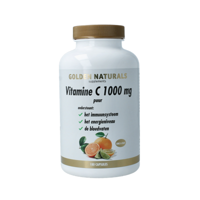 Vitamine C 1000 puur 180 Vegetarische capsules