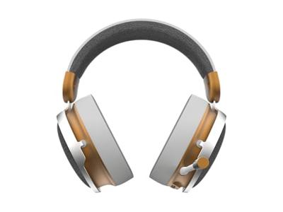 Dark Project ONE SONO Draadloze gaming-headset (wit/goud), over-ear hoofdtelefoon, 3,5 mm, 25 uur batterij, afneembare omnidirectionele microfoon, metalen behuizing, compatibel met pc, PlayStation,