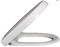 Villeroy & Boch Omnia Architectura Compact closetzitting - met deksel met softclose en quick release wit 9m66s201 - thumbnail