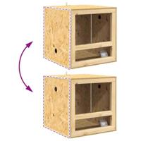 VidaXL Terrarium bruin 50 x 50 x 100 cm osb - thumbnail