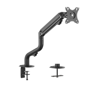 Monitorarm met gasveer (zwenkbaar), 13”-32”, max. 8 kg - thumbnail