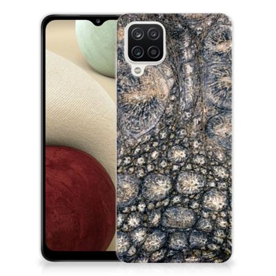 Samsung Galaxy A12 | TPU Hoesje | Krokodillenprint Samsung Galaxy A12 | TPU Hoesje | Krokodillenprint