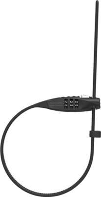 Abus kabelslot code combiflex travelguard black - thumbnail