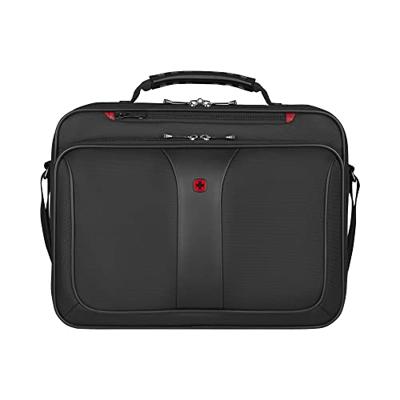 Wenger Legacy Double Gusset Laptoptas Geschikt voor max. (laptop): 40,6 cm (16) Zwart, Grijs Wenger Legacy Double Gusset Laptoptas Geschikt voor max. (laptop): 40,6 cm (16) Zwart, Grijs