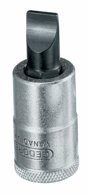 Gedore Dop 1/2" zaagsnede 16x2,5 MM - 6656490 Gedore Dop 1/2" zaagsnede 16x2,5 MM - 6656490