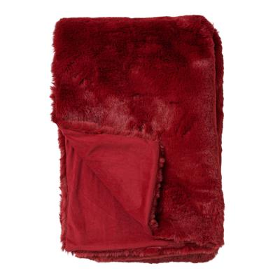 Dutch Decor plaid zinzi 140x180cm merlot