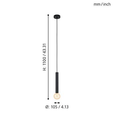 Eglo Strakke pendelCortenova - 98056