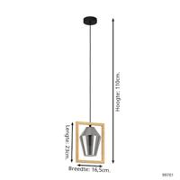 Eglo Houten hanglampViglioni - 99701 - thumbnail