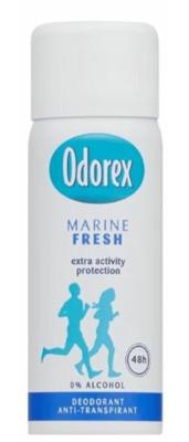 Odorex Body heat responsive spray marine fresh mini 50 Milliliter