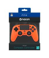 NACON Officieel gelicenseerde Wired Compact Controller voor PS4 - oranje - thumbnail