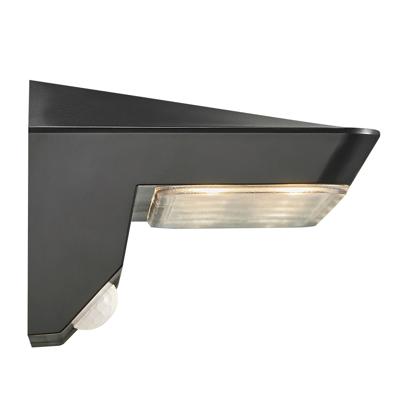 Nordlux LED Solar wandlamp Agena 5W 3000K zwart - 4802820 Nordlux LED Solar wandlamp Agena 5W 3000K zwart - 4802820