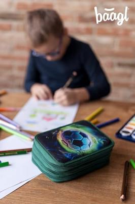 Baagl Etui Voetbal Bal 3-ritsen