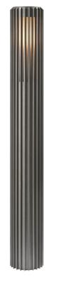 Enzo Nordlux paallamp aludra e27 zilver antraciet ip44 95cm - 4800844