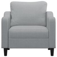 Fauteuil 60 cm stof lichtgrijs - thumbnail