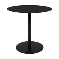 Zuiver Ronde Bijzettafel 'Snow' Staal, 35cm, kleur Zwart - thumbnail