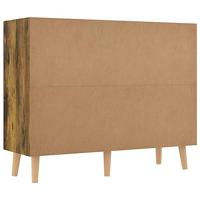 Dressoir 90x30x72 spaanplaat gerookt eikenkleurig - thumbnail