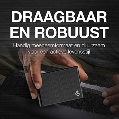 Seagate One Touch STKG1000400 externe solide-state drive 1000 GB Zwart Seagate One Touch STKG1000400 externe solide-state drive 1000 GB Zwart
