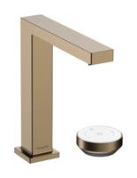 Hansgrohe Tecturis E 2-gats wastafelkraan 150 CoolStart met waste, Brushed Bronze - thumbnail