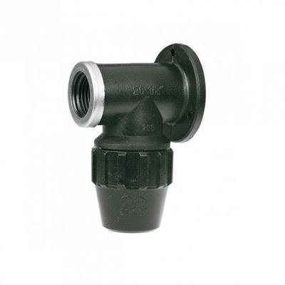 Muurplaat voor PE/tyleen - 32mm x 1 Binnendraad - 16 bar