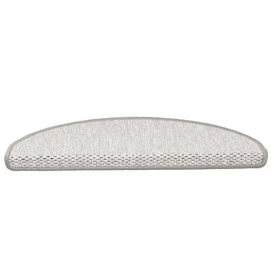 VidaXL Trapmatten zelfklevend 15 st sisal-look 65x21x4 cm platinakleur - thumbnail
