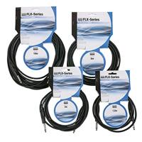 DAP FLX30 stereo 3.5 mm jack naar 2 x RCA 3 meter - thumbnail