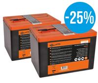 Gallagher Duopack Alkaline batterij 2x 9V/175Ah - 190x125x160mm - 065073 - 065073 - thumbnail