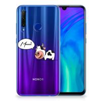 Honor 20 Lite Telefoonhoesje met Naam Cow - thumbnail