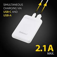 Intenso 7313522 powerbank Lithium-Polymeer (LiPo) 5000 mAh Wit - thumbnail