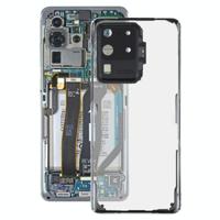 Glazen transparante batterij achterkant voor Samsung Galaxy S20 Ultra SM-G988 SM-G988U SM-G988U1 SM-G9880 SM-G988B/DS SM-G988N SM-G988B SM-G988W (Tran - thumbnail