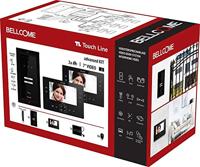 Bellcome Advanced 7 Video-Kit 2 Familie Complete set voor Video-deurintercom Kabelgebonden 14-delig Zwart - thumbnail