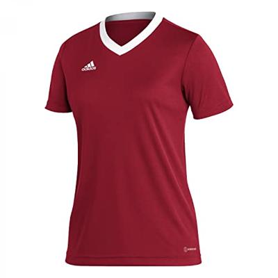 adidas Entrada 22 Voetbalshirt Dames Rood Wit adidas Entrada 22 Voetbalshirt Dames Rood Wit