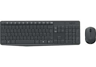 Logitech MK235 Wireless Keyboard en Mouse desktopset - thumbnail