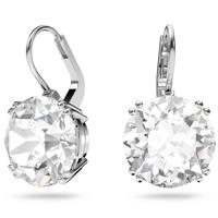 Swarovski 5628351 Oorhangers Millenia zilverkleurig-wit 10 x 20 mm - thumbnail