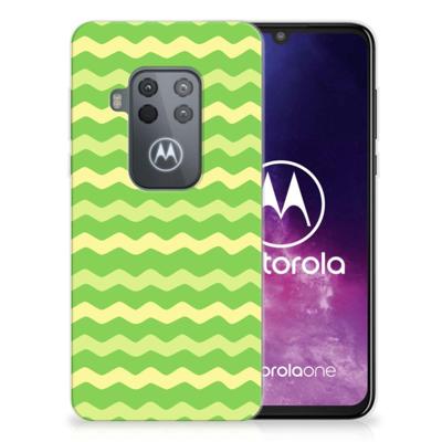 Motorola One Zoom | TPU bumper | Waves Green Motorola One Zoom | TPU bumper | Waves Green