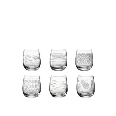 Leonardo Casella Waterglas met print 0,36 l, per 6
