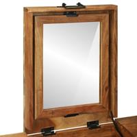 Kaptafels voor Slaapkamers met opslag Bruin Massief acaciahout - thumbnail