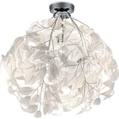 LED Plafondlamp - Moderne Chroom Plafondverlichting - E27 Fitting - Aluminium