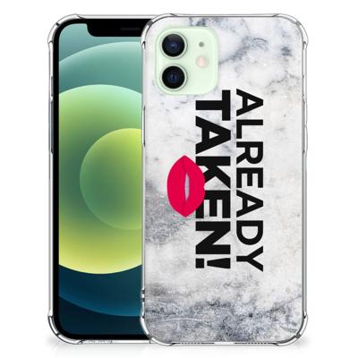 iPhone 12 Mini Telefoonhoesje met tekst Already Taken White iPhone 12 Mini Telefoonhoesje met tekst Already Taken White