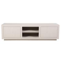 Eleonora TV-meubel 'Helsinki' Eiken, 160cm, kleur Taupe - thumbnail