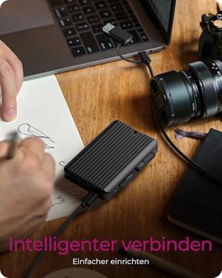 ICY BOX IB-CR504-C31 geheugenkaartlezer USB 3.2 Gen 2 (3.1 Gen 2) Type-C Zwart ICY BOX IB-CR504-C31 geheugenkaartlezer USB 3.2 Gen 2 (3.1 Gen 2) Type-C Zwart